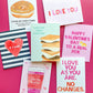 Love You A Latte Greeting Card | Valentine's Day Card