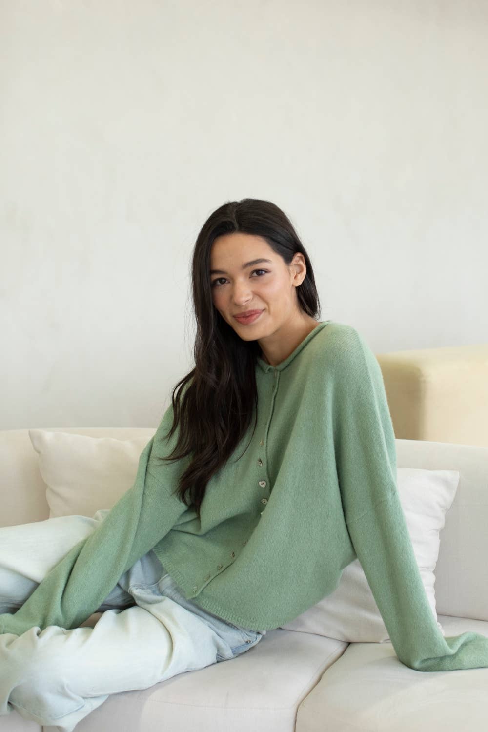 Mismatch Buttons Piper Cardigan