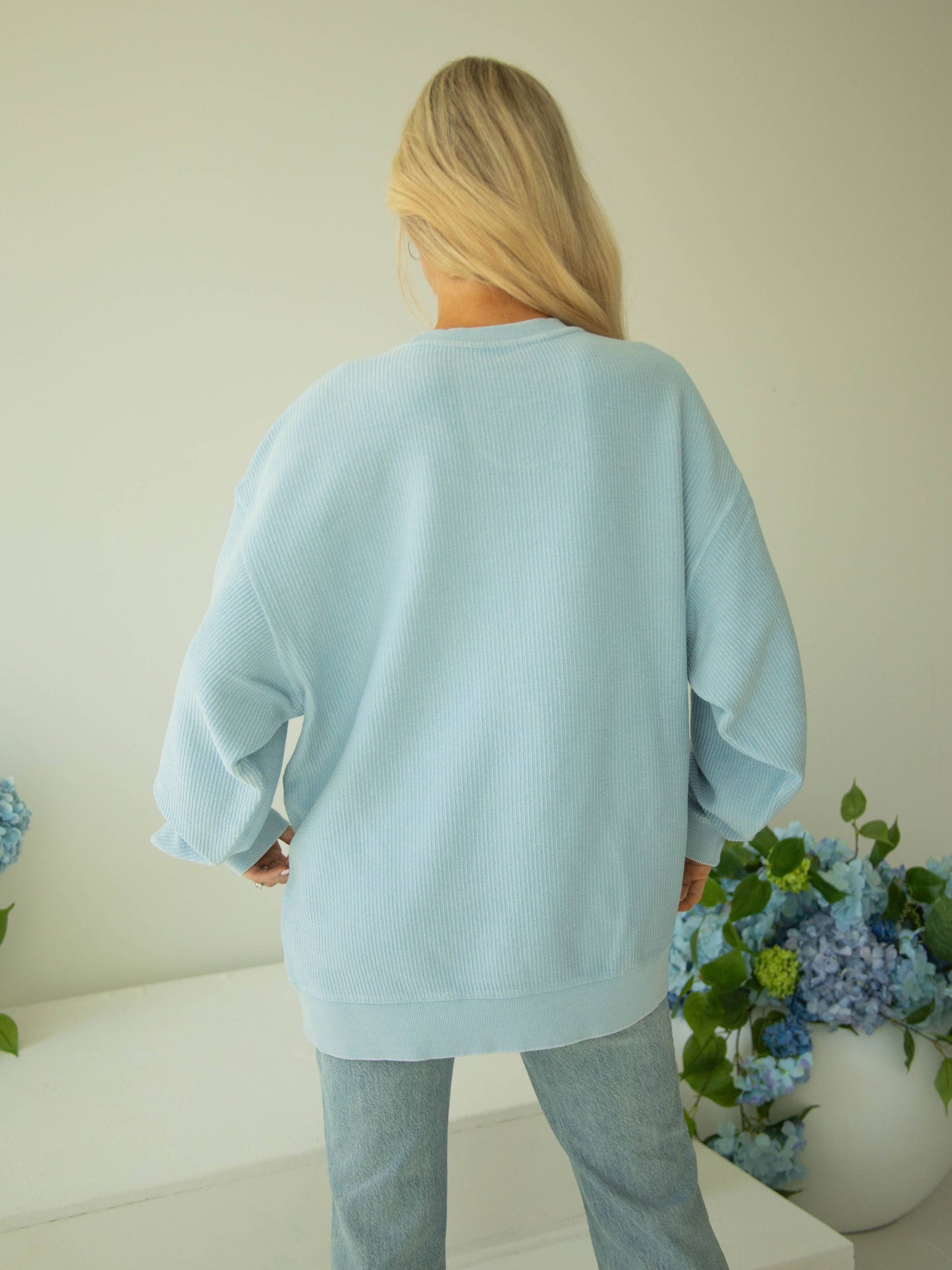 Charlie Southern Classic Mom Corded Sweatshirt