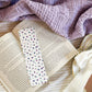 Violet Whispers Bookmark: No