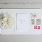 Thank You | Handlettered Watercolour Thank You Card: Single Card