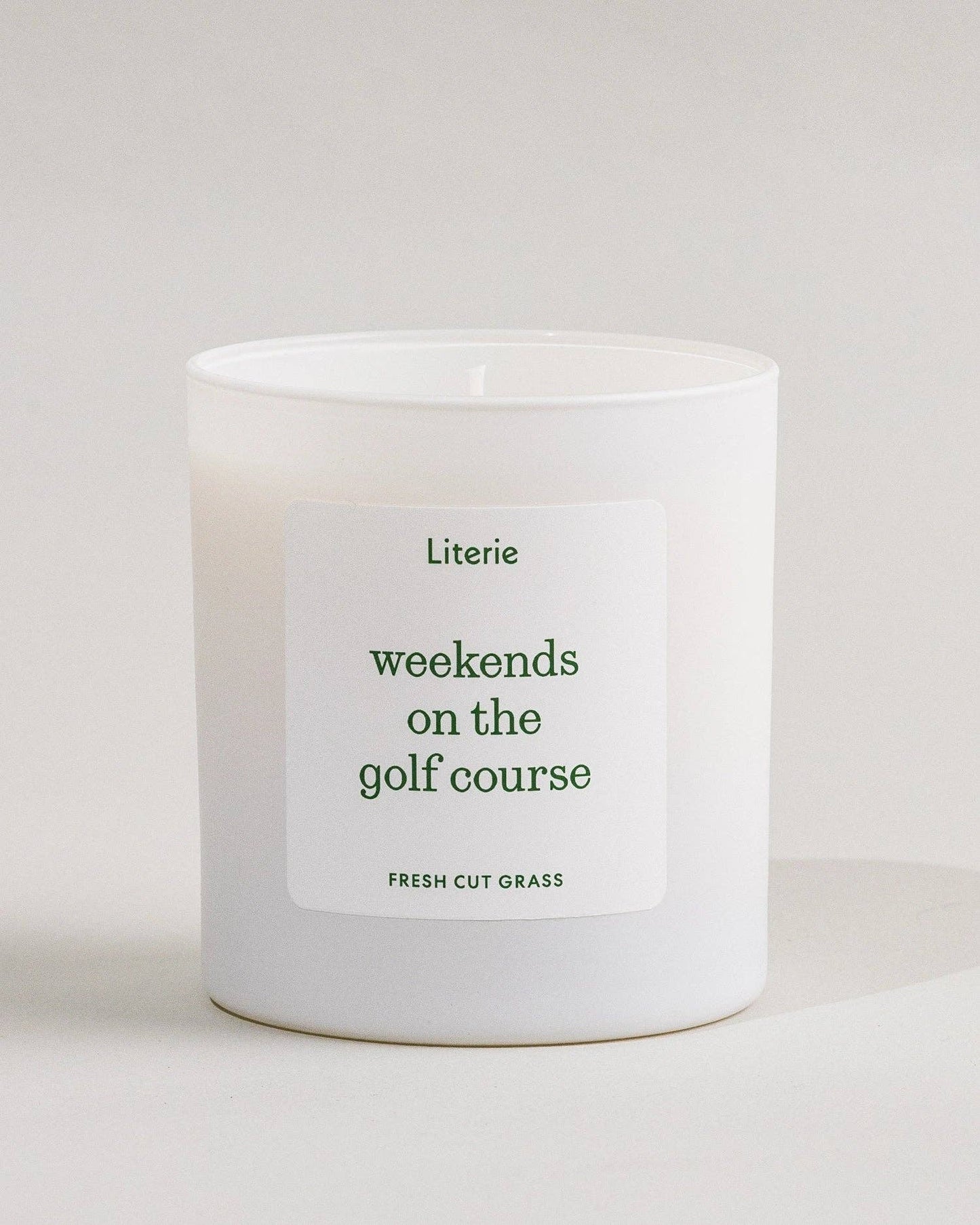 Weekends on the Golf Course Candle