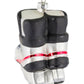 Hanging Silver/Red Glass Hockey Skates Ornament