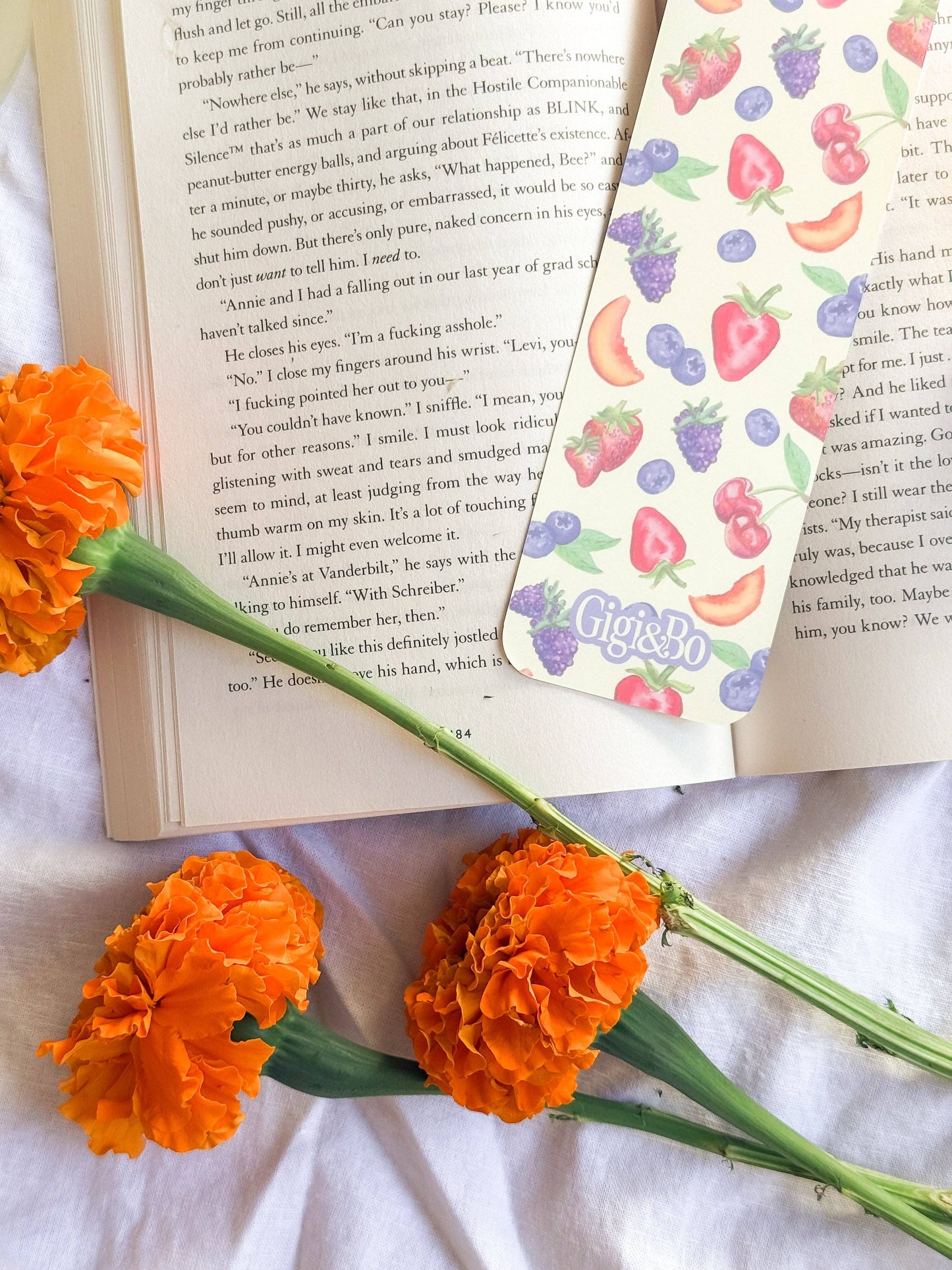 Summer Fruits Bookmark: No