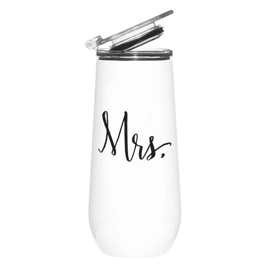 Mrs. Stainless Steel Champagne Tumbler