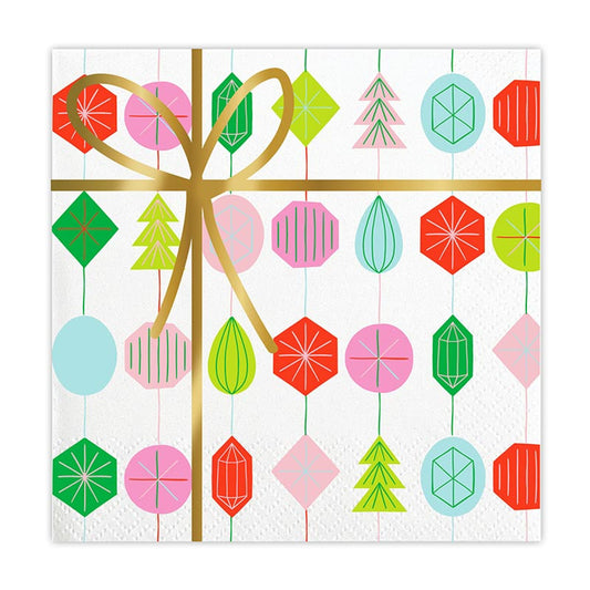 Coloured Ornaments Napkins