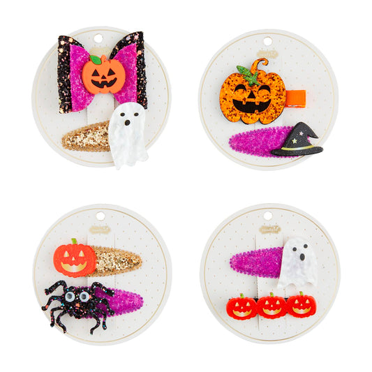 Mudpie Halloween Hair Clips