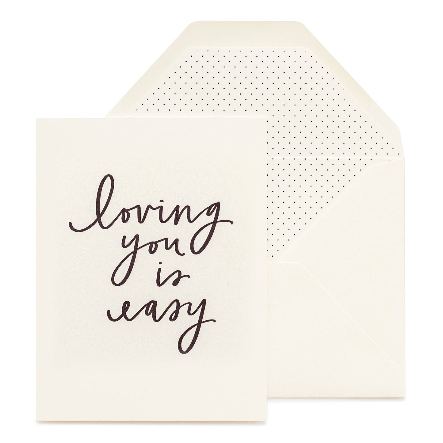 Loving You Is Easy