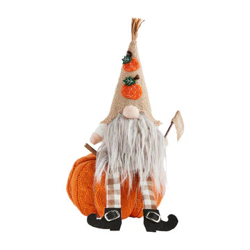 Mudpie Thankful Dangle Leg Gnome