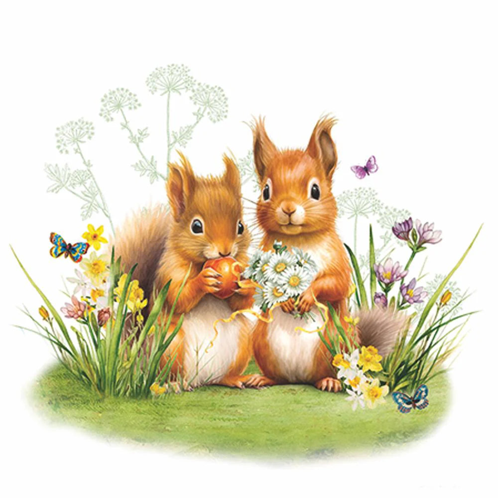 Little Squirrels Lunch Napkins