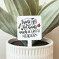 Thank You Teacher Plant Marker