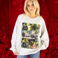 Friday + Saturday Rom Com Season Collage Sweatshirt