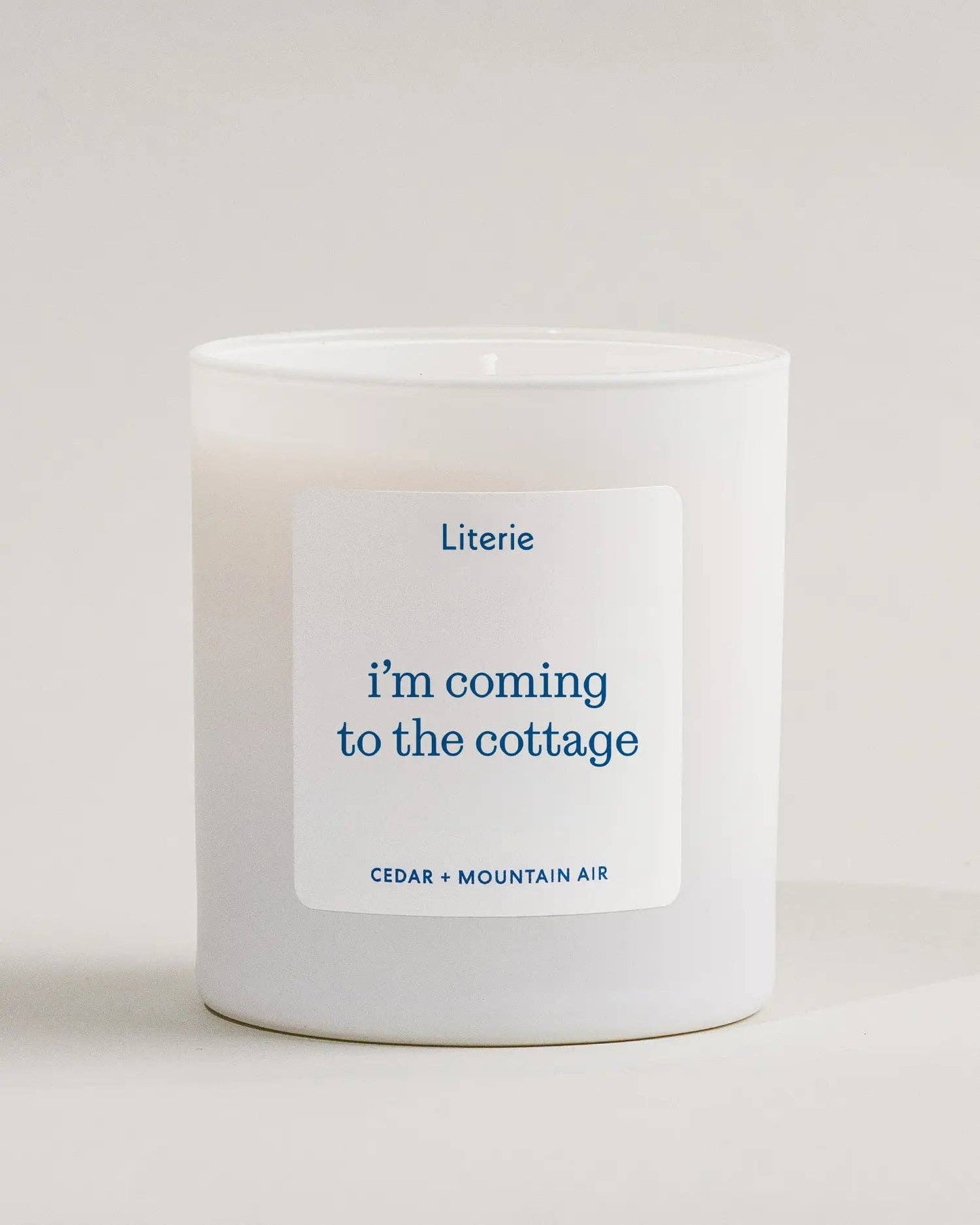 I'm Coming To The Cottage Candle