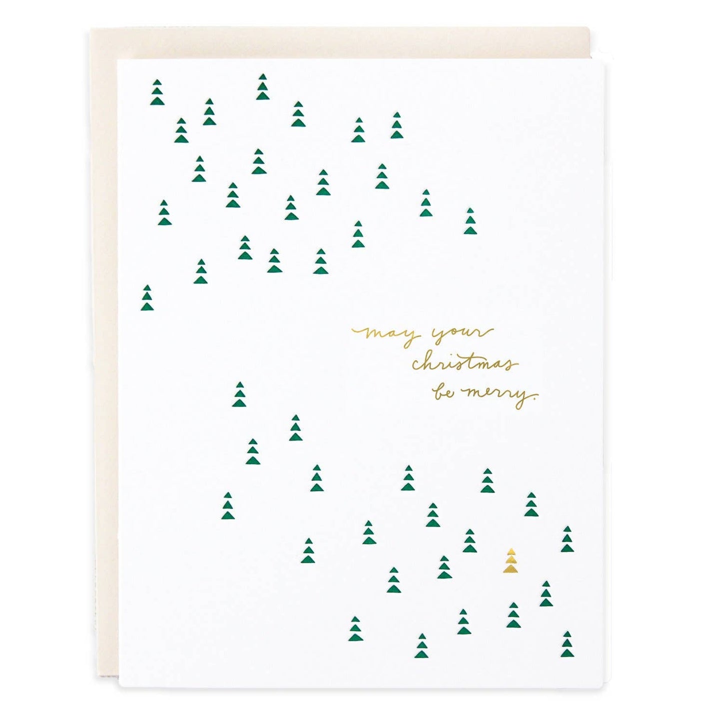 Christmas Be Merry Greeting Card: Single
