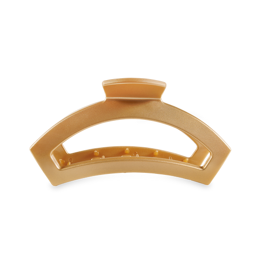 Teleties Open Hair Clip Medium Champagne Toast