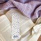 Violet Whispers Bookmark: No