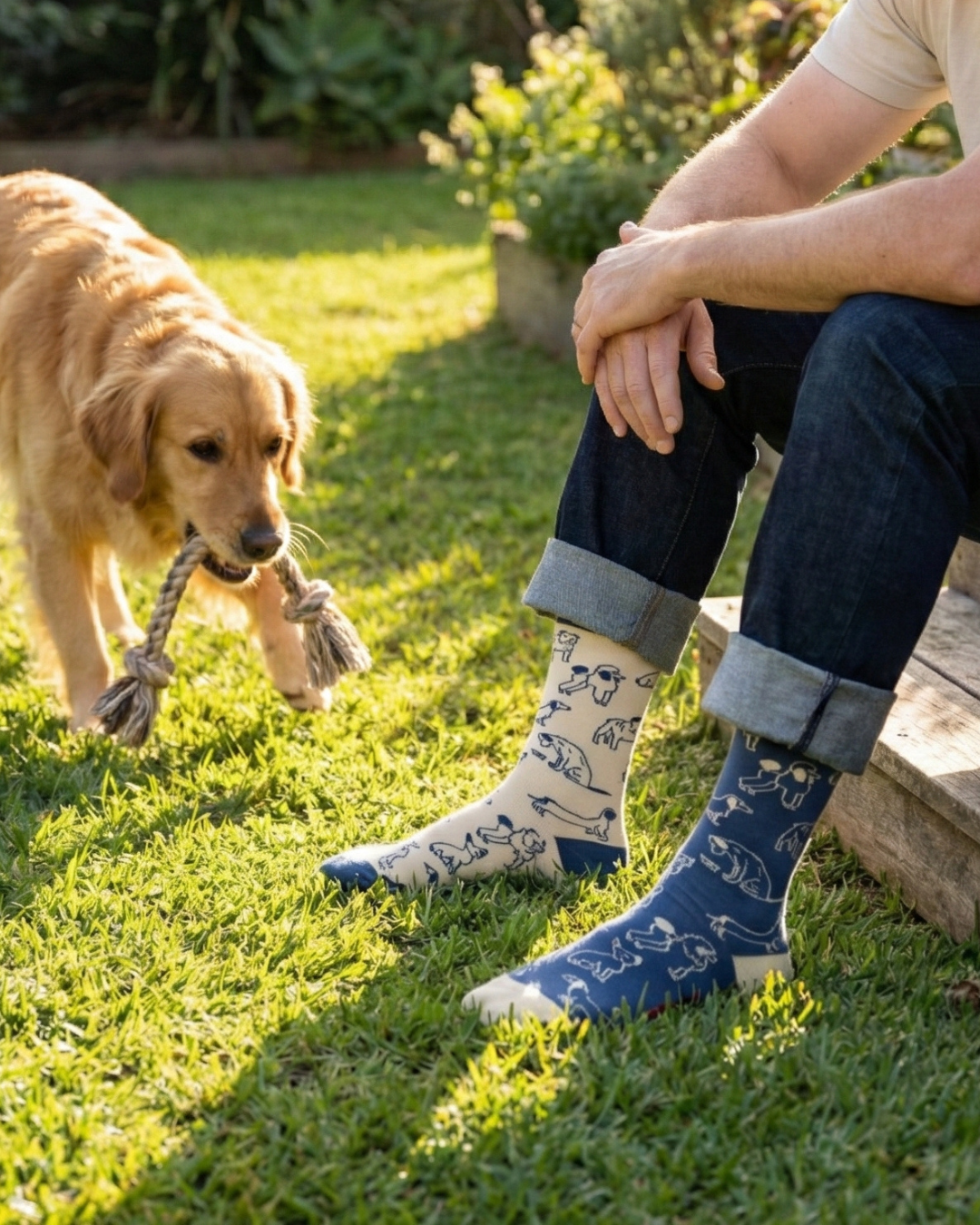 Men's Dogs This Did Good Socks