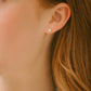 Lavender and Grace Champagne Studs