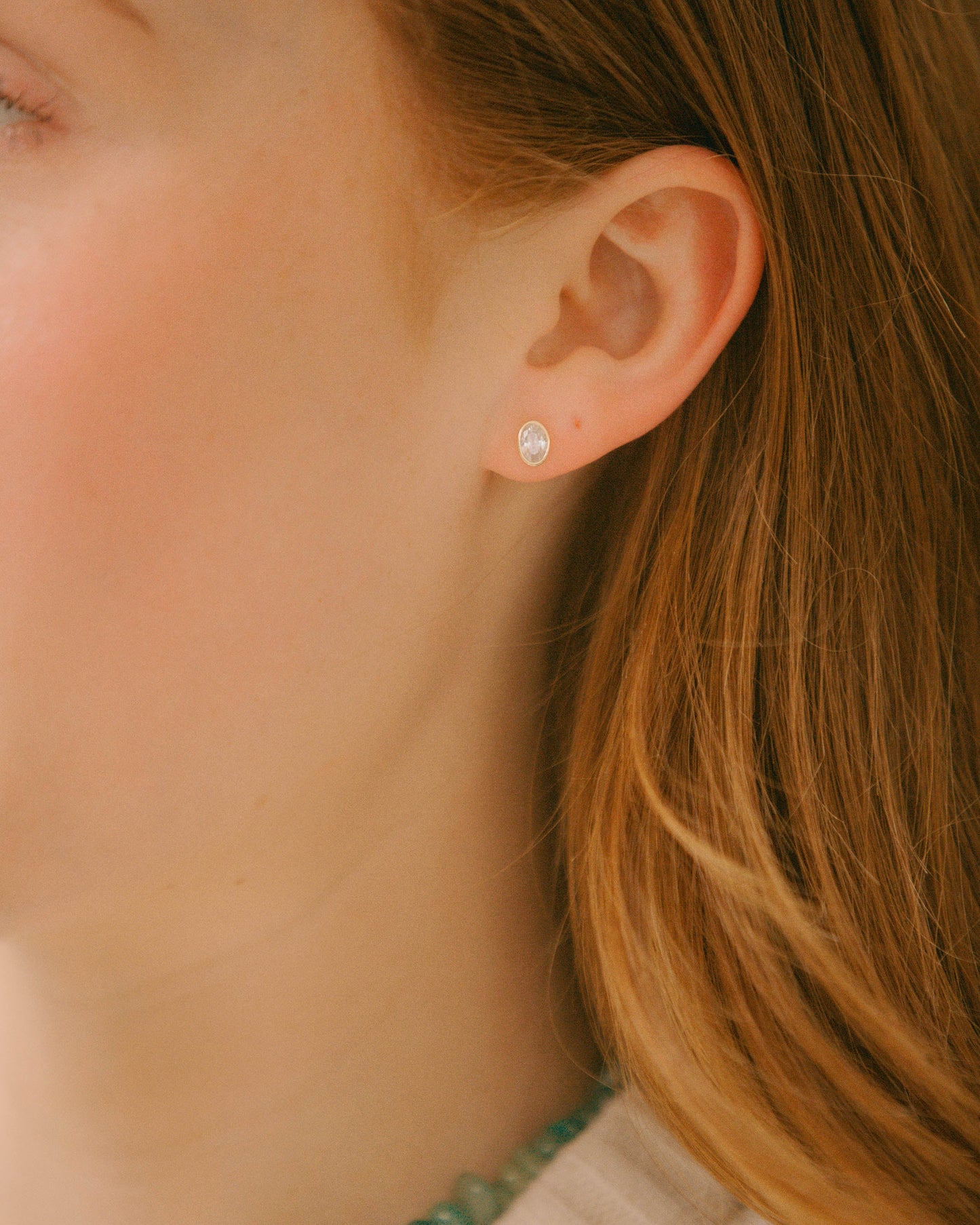 Lavender and Grace Champagne Studs