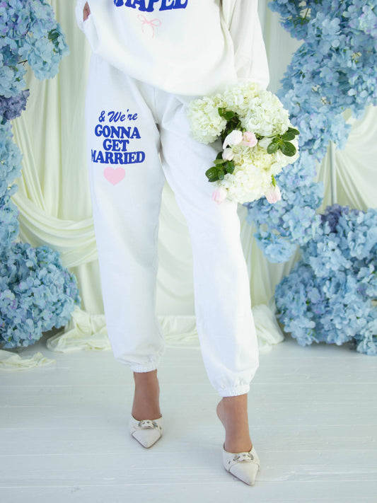 Friday + Saturday Gonna Get Married Sweatpants