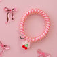 Spiral Hair Coils | Small | Cherry Bomb