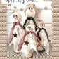 Christmas Winter Snowman Medium Girl