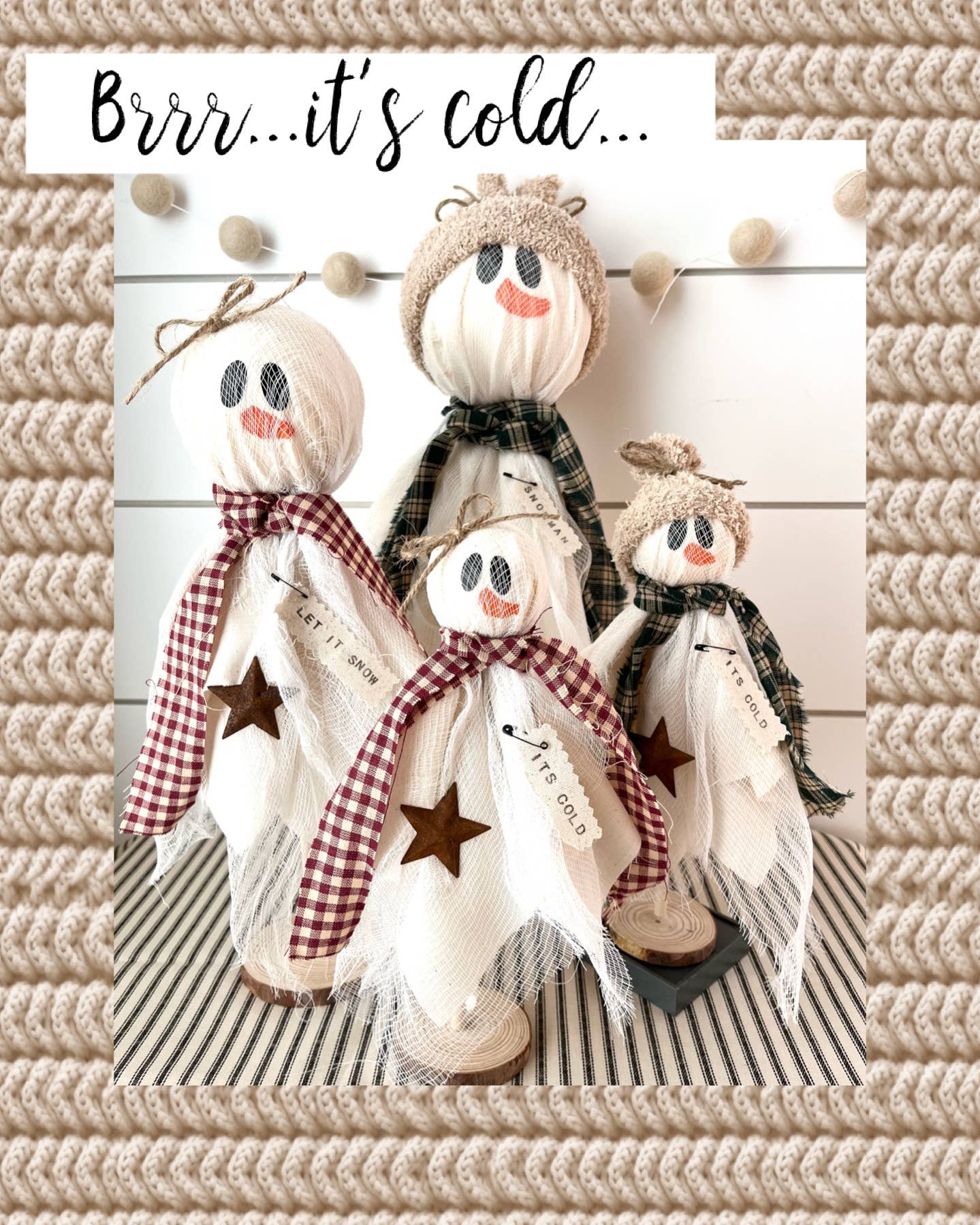 Christmas Winter Snowman Medium Girl