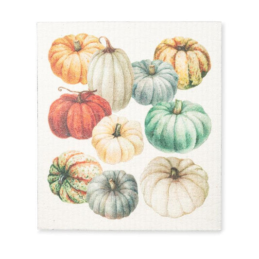 Colourful Pumpkin Dishcloth