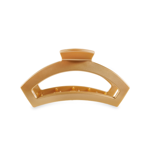 Teleties Open Hair Clip Small Champagne Toast