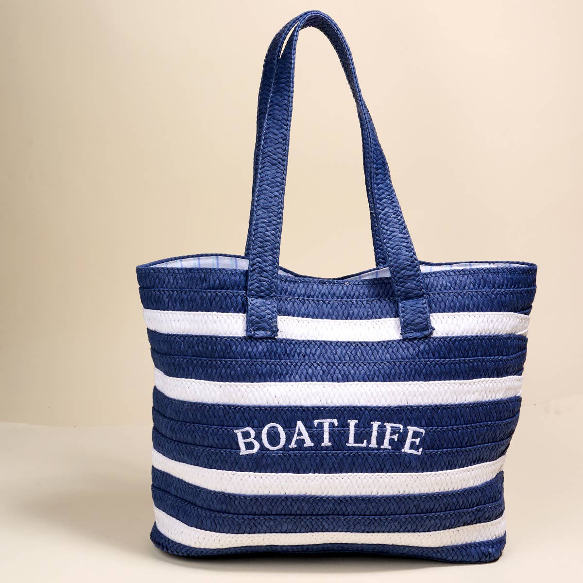 Straw & Sun Tote–Boat Life