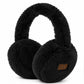 Faux Fur Warm Earmuff: Black