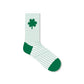 Striped Shamrock Socks: Child Small