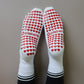 Ladybug Grip Socks