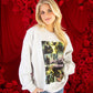 Friday + Saturday Rom Com Season Collage Sweatshirt