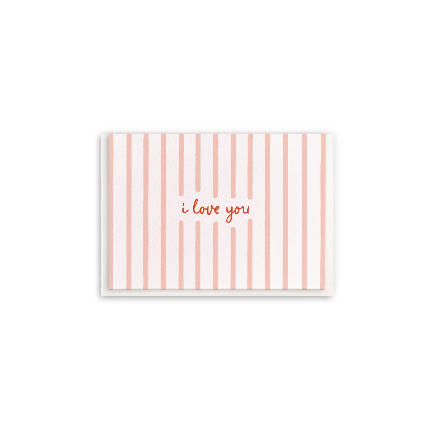 Love You Stripes - Enclosure Mini Greeting Cards