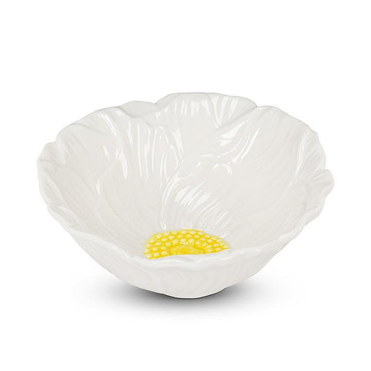 Small White Flower Dish