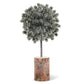 Large Glitter Pine Topiary