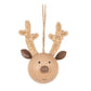 Light Brown Deer Face Ornament