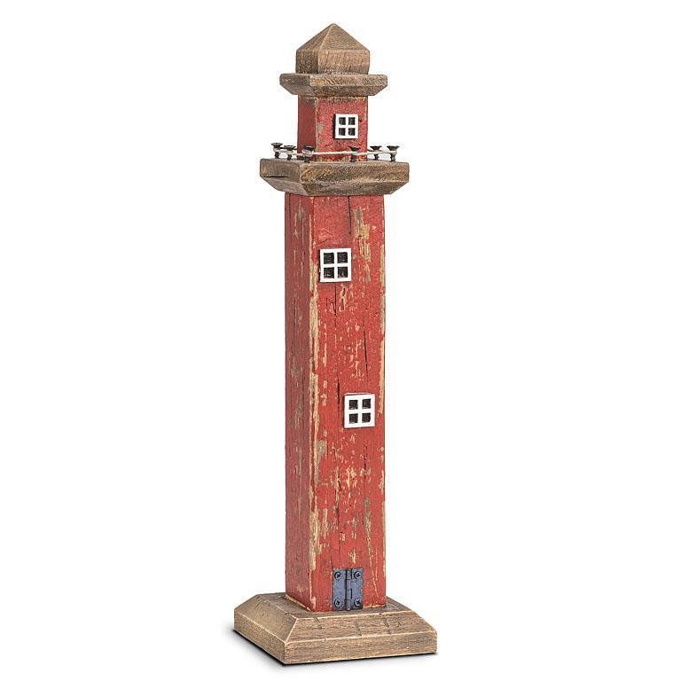 Tall Red Lighthouse