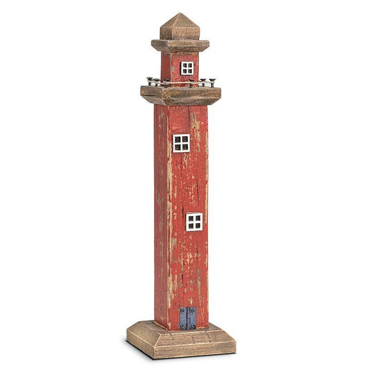 Tall Red Lighthouse