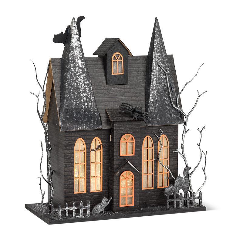 Large Spooky LED Mansion