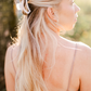 Teleties Open Hair Clip Small Coconut White