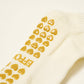 Bow Ruffle Grip Sock [Gold], Pilates Socks