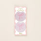 On the Road Car Coaster Set–Bow Pink