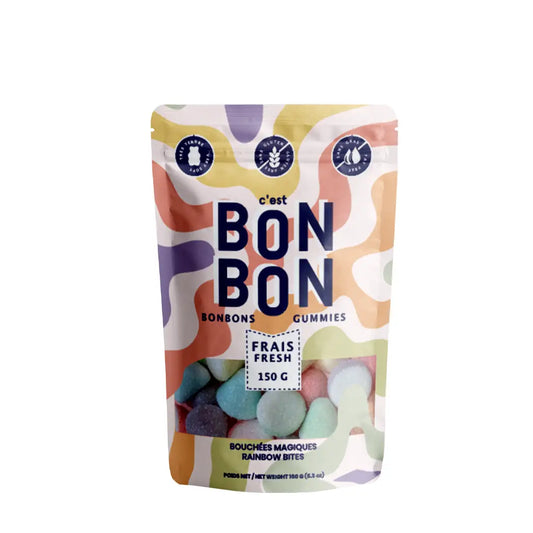 Bon Bon Rainbow Bites Gummy Candy Bag