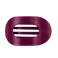 Mulberry | Large | Flat Round Hair Clip