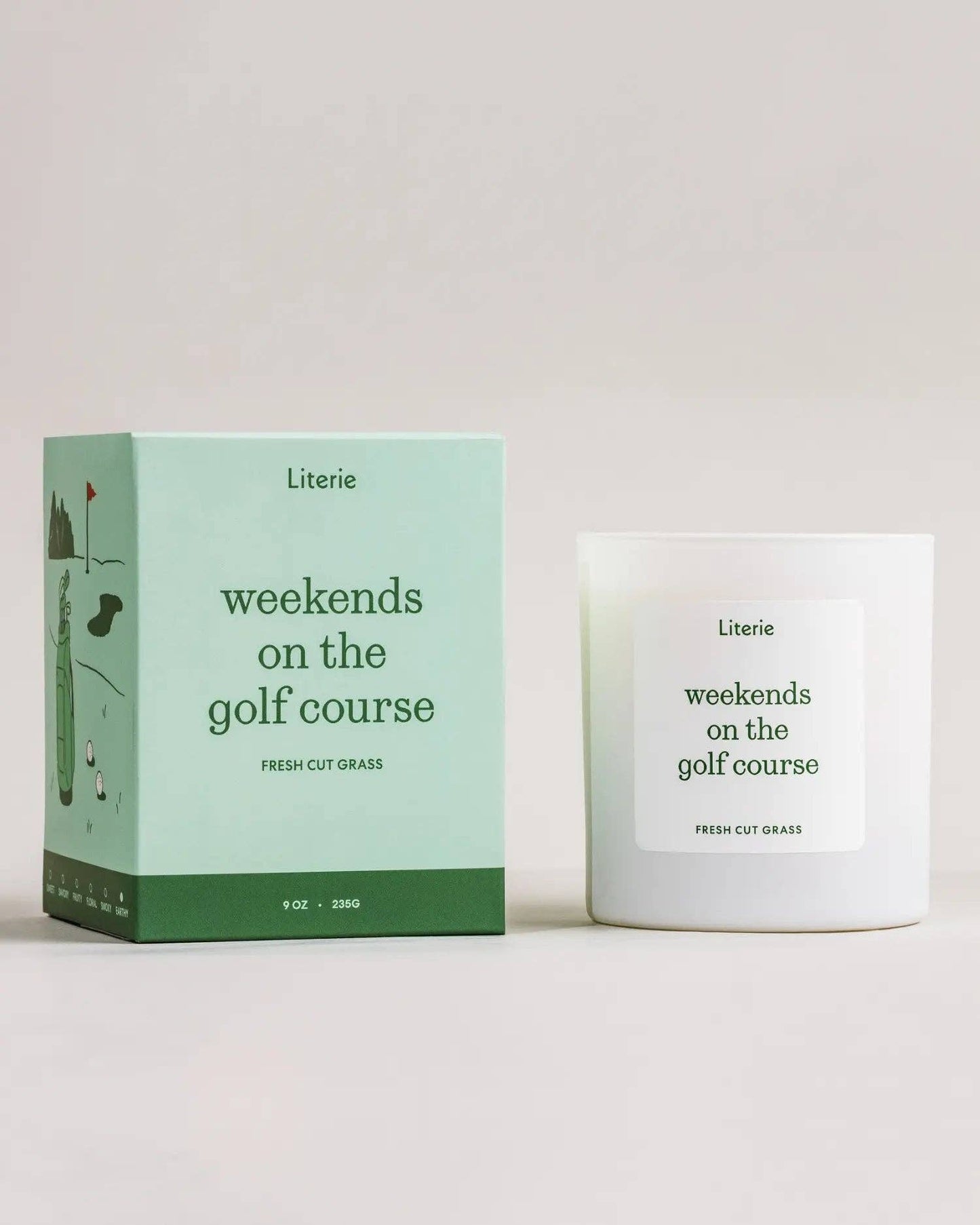 Weekends on the Golf Course Candle