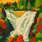 Autumn Cascade | 1000-Piece Puzzle | Designed in Canada