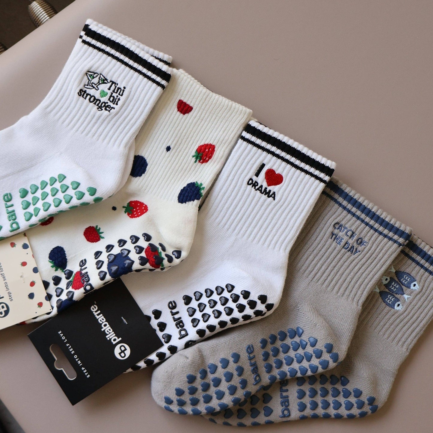 Catch of the Day Grip Socks