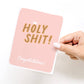 Holy Shit Engagement Ring Greeting Card